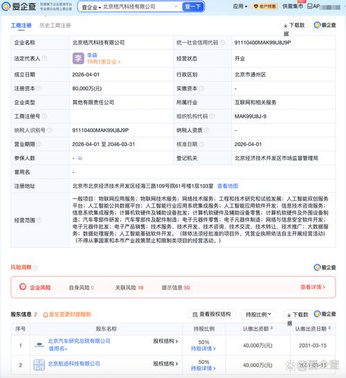 为李森,注册资本8亿元人民币,经营范围包括人工智能双创
